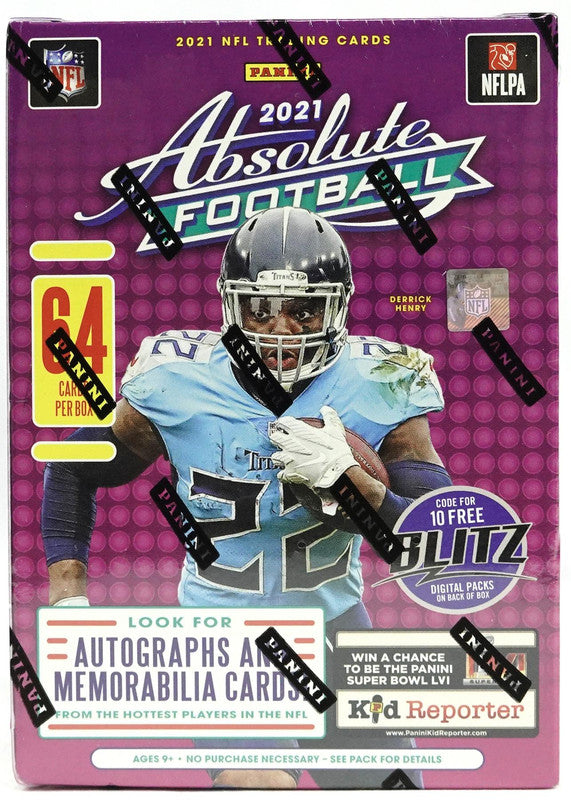 2021 Panini Absolute Football Blaster Box (Green Parallels!)