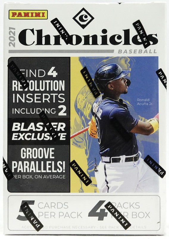 2021 Panini Chronicles Baseball Blaster Box (Groove Parallels!)