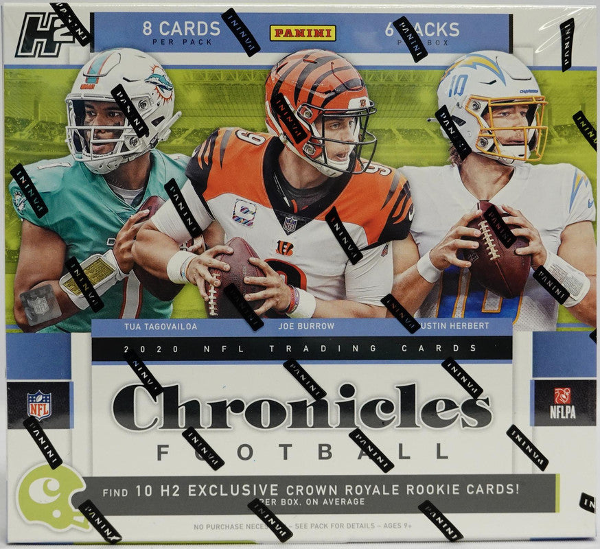 2020 Panini Chronicles Football H2 Hobby Hybrid Box