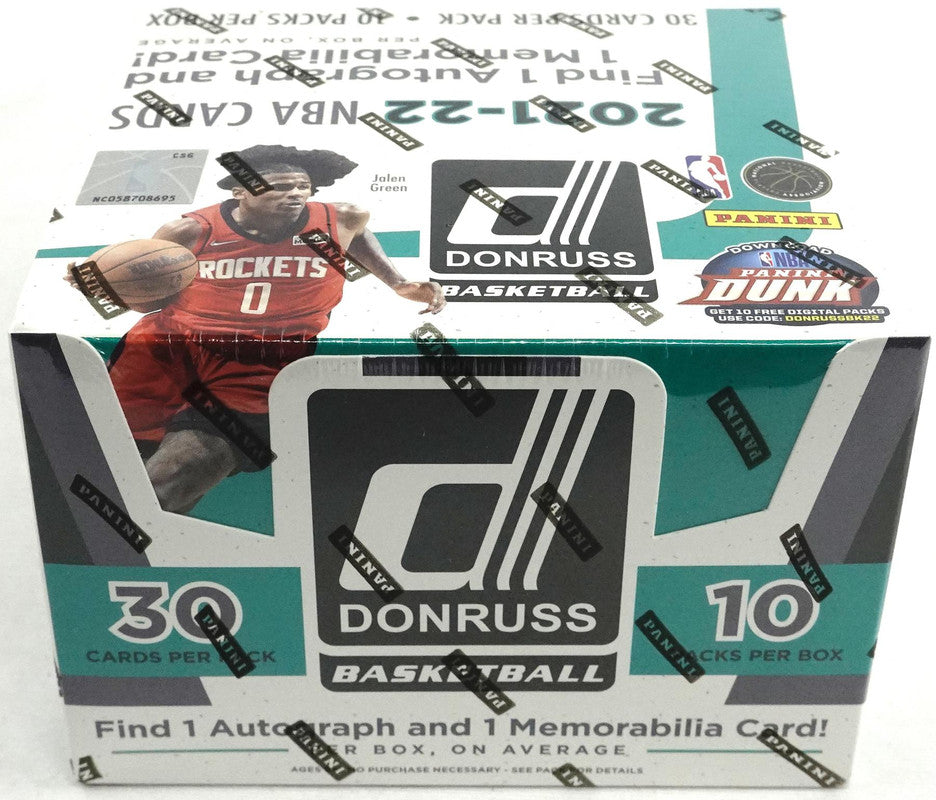 2021/22 Panini Donruss Basketball Hobby Box