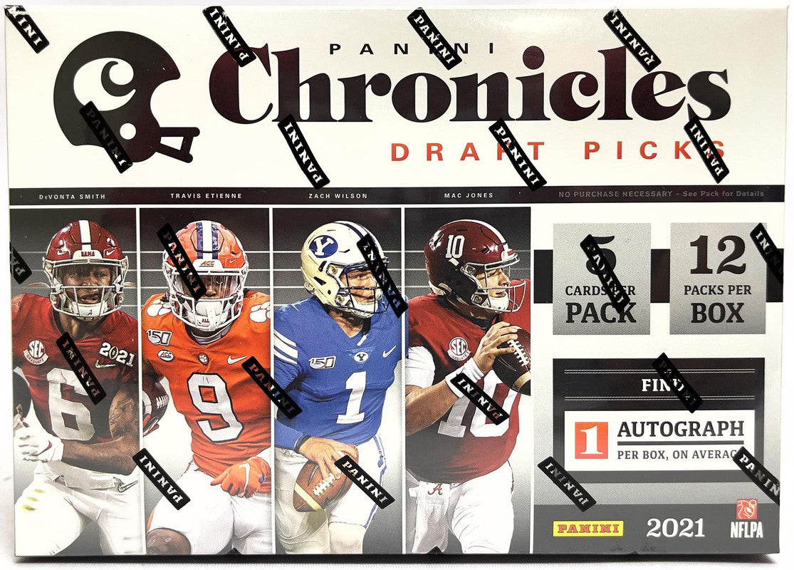 2021 Panini Chronicles Draft Picks Football Mega Box (Orange Parallels)