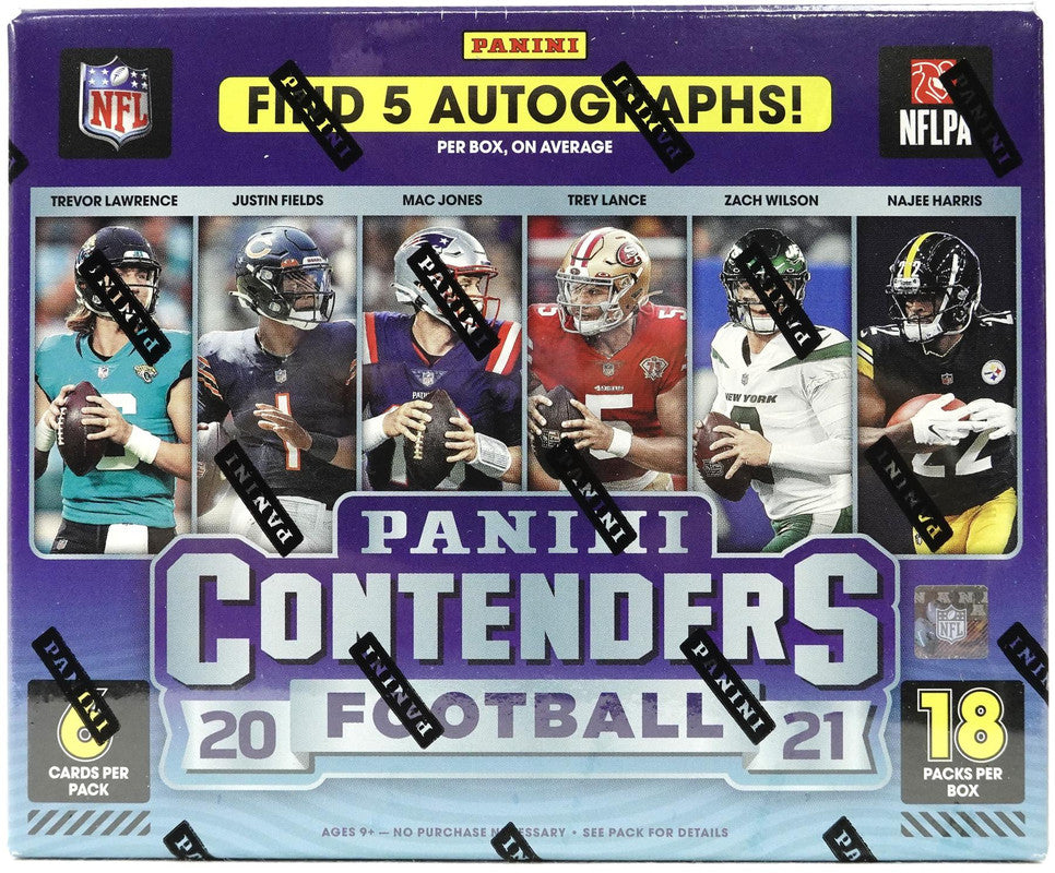 2021 Panini Contenders Football Hobby Box