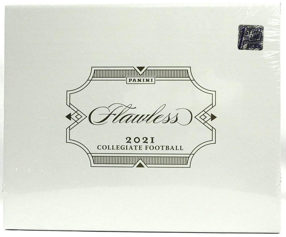 2021 Panini Flawless Collegiate Football 1st Off The Line FOTL Hobby Box