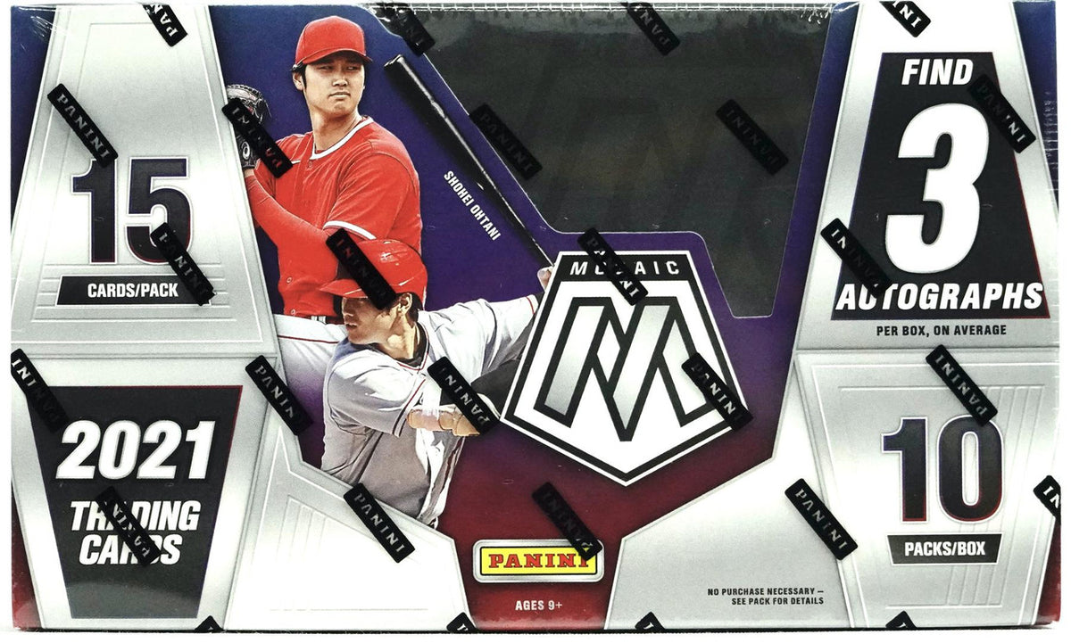 2021 Panini Mosaic Baseball Hobby Box