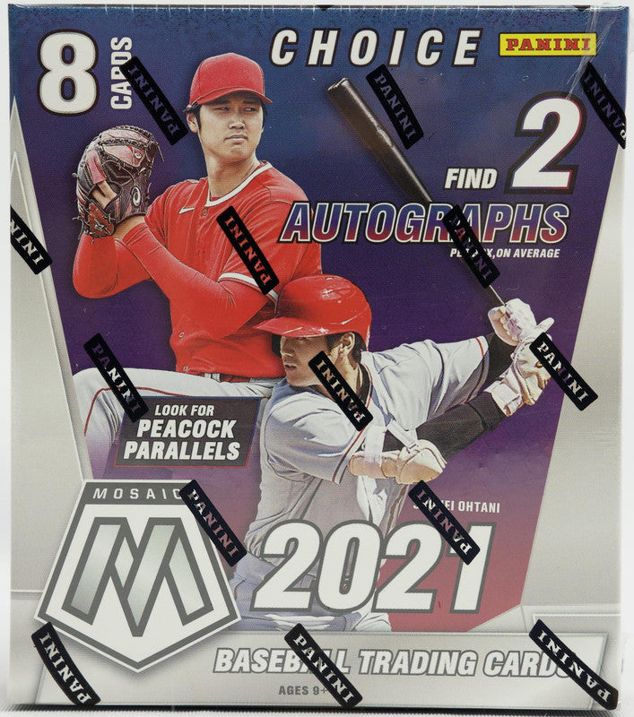 2021 Panini Mosaic Choice Baseball Hobby Box