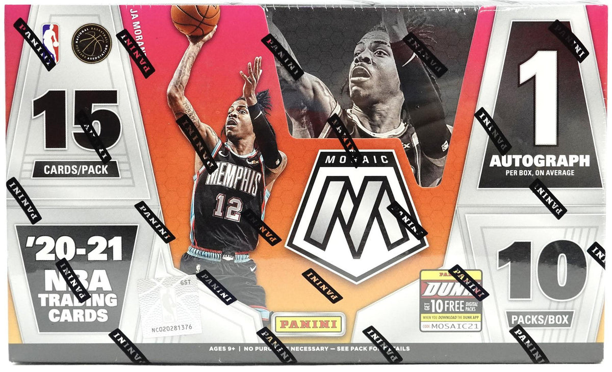 2020/21 Panini Mosaic Basketball Hobby Box