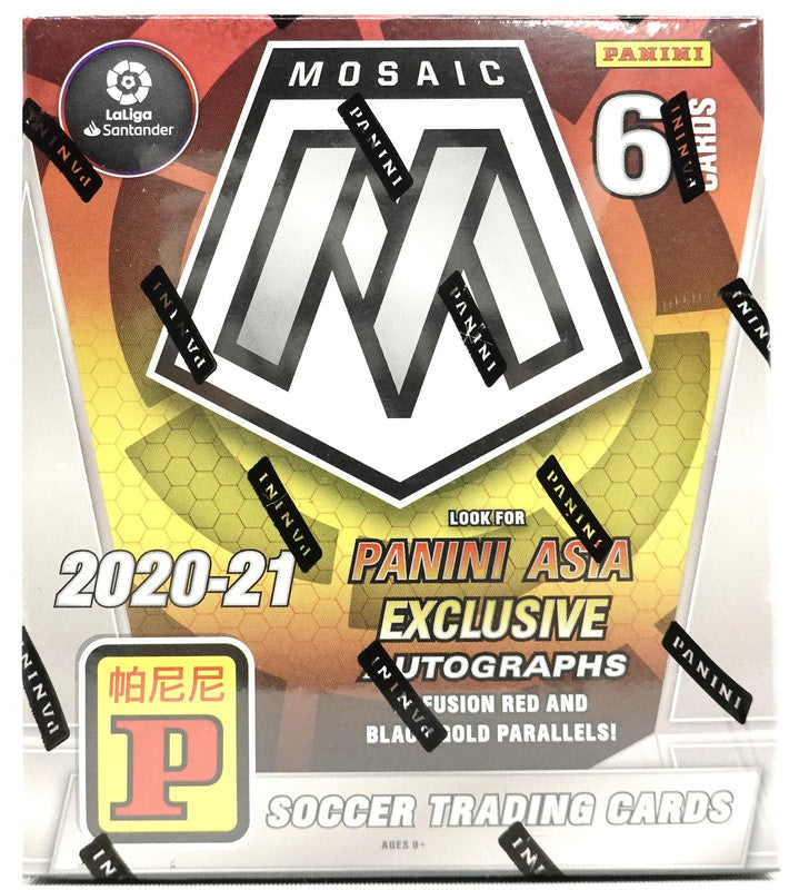 2020/21 Panini Mosaic La Liga Soccer Asia Tmall Hobby Box