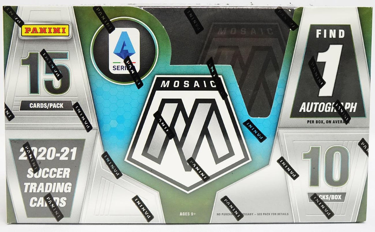 2020/21 Panini Mosaic Serie A Soccer Hobby Box