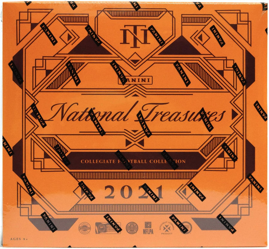 2021 Panini National Treasures Collegiate Football Hobby Box