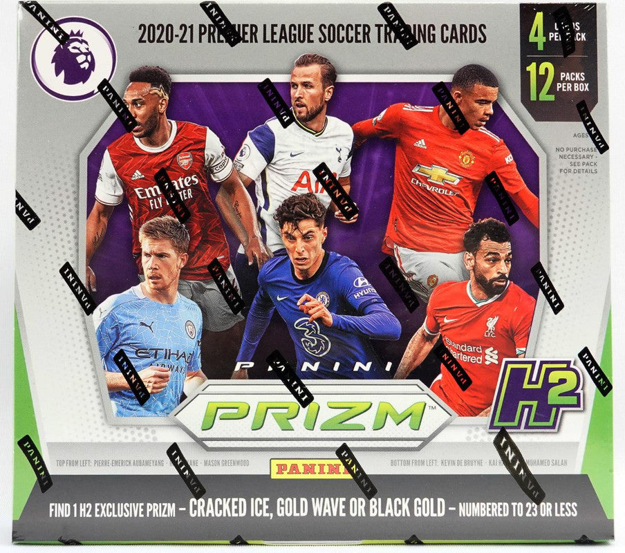 2020/21 Panini Prizm Premier League EPL Soccer H2 Hobby Hybrid Box