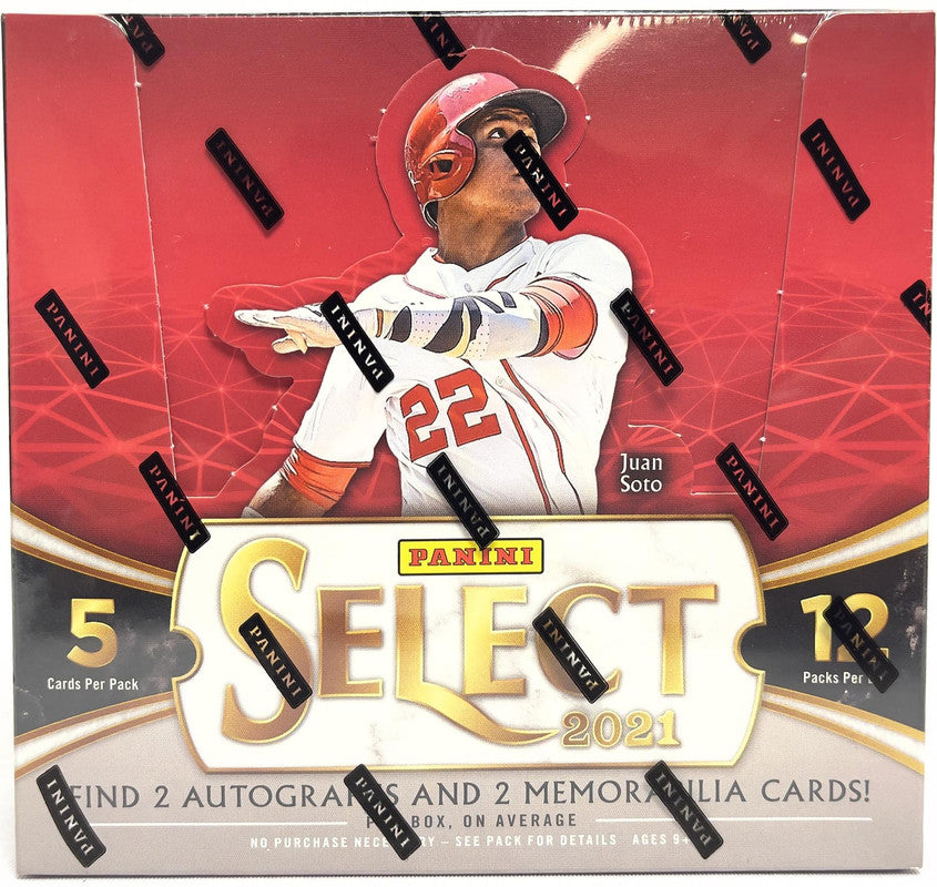 2021 Panini Select Baseball Hobby Box