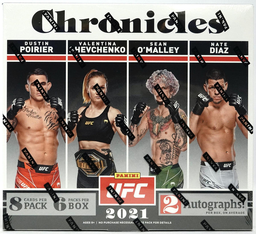 2021 Panini Chronicles UFC Hobby Box