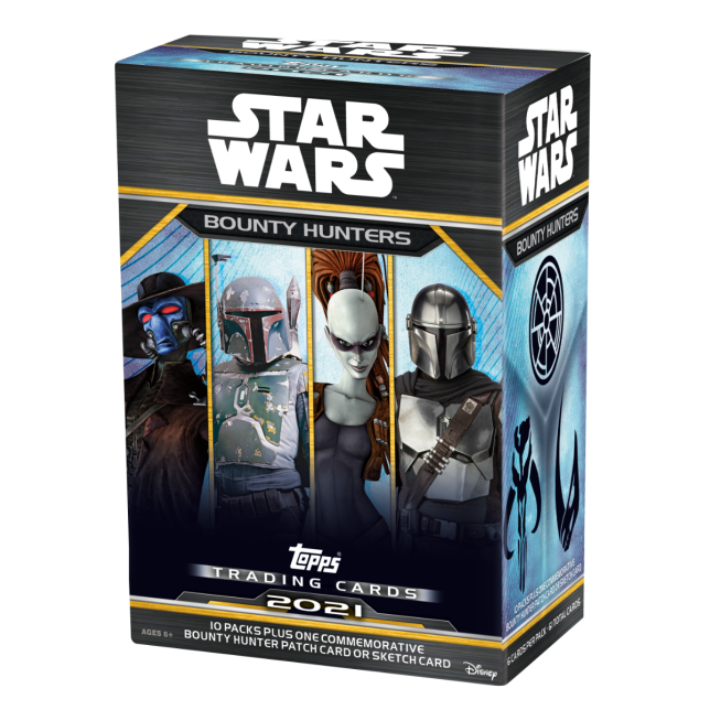 Star Wars Bounty Hunters Blaster Box (Topps 2021)