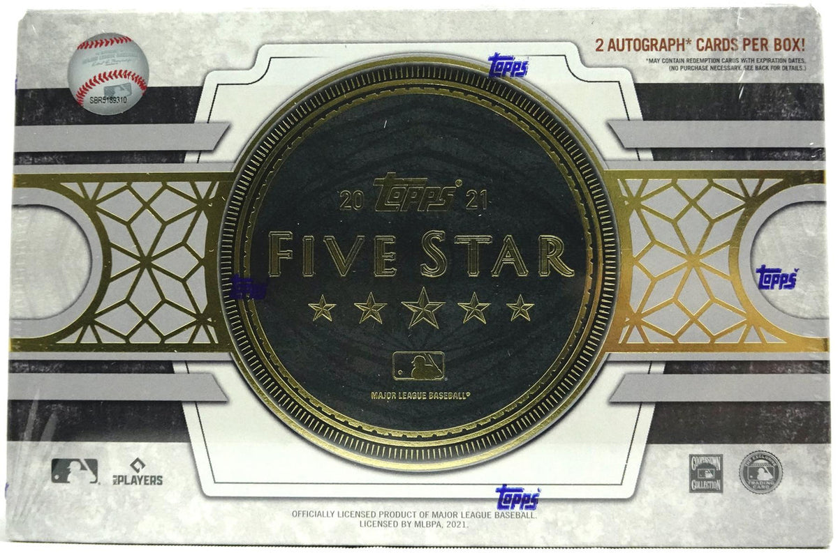 2021 Topps Five Star Baseball Hobby Box