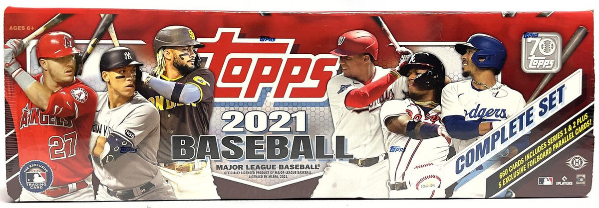 2021 Topps Factory Set Baseball Hobby Box(Red)