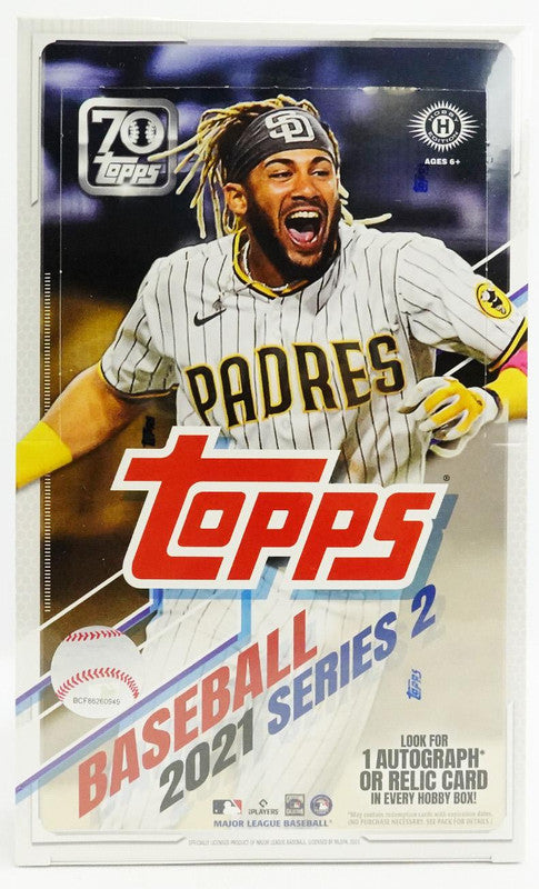 2021 Topps Series 2 Baseball Hobby Box