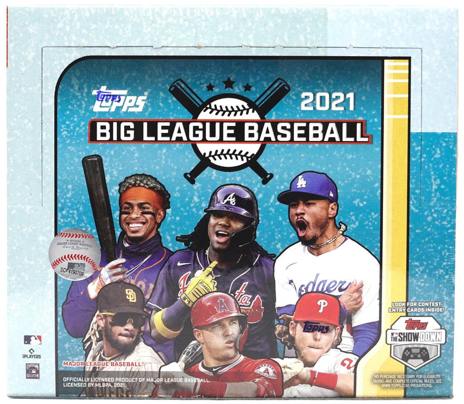 2021 Topps Big League Baseball Hobby Box