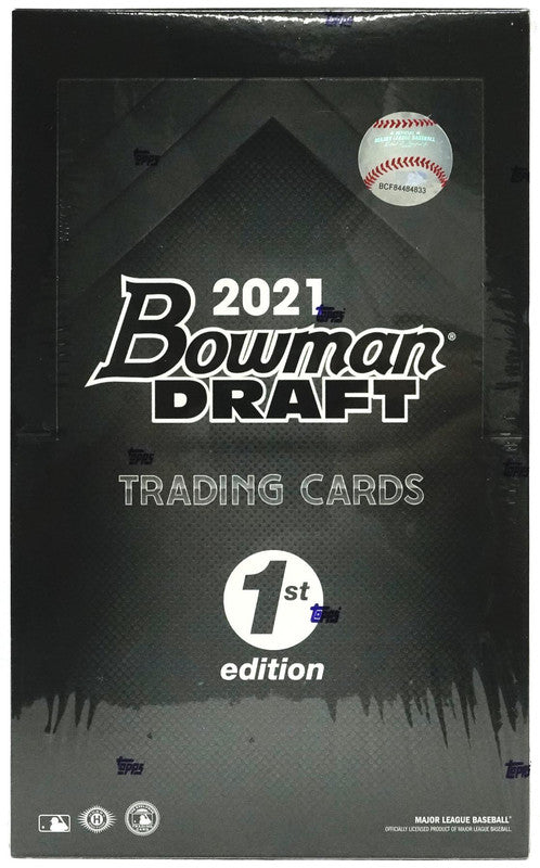 2021 Bowman Draft Baseball 1st Edition Box