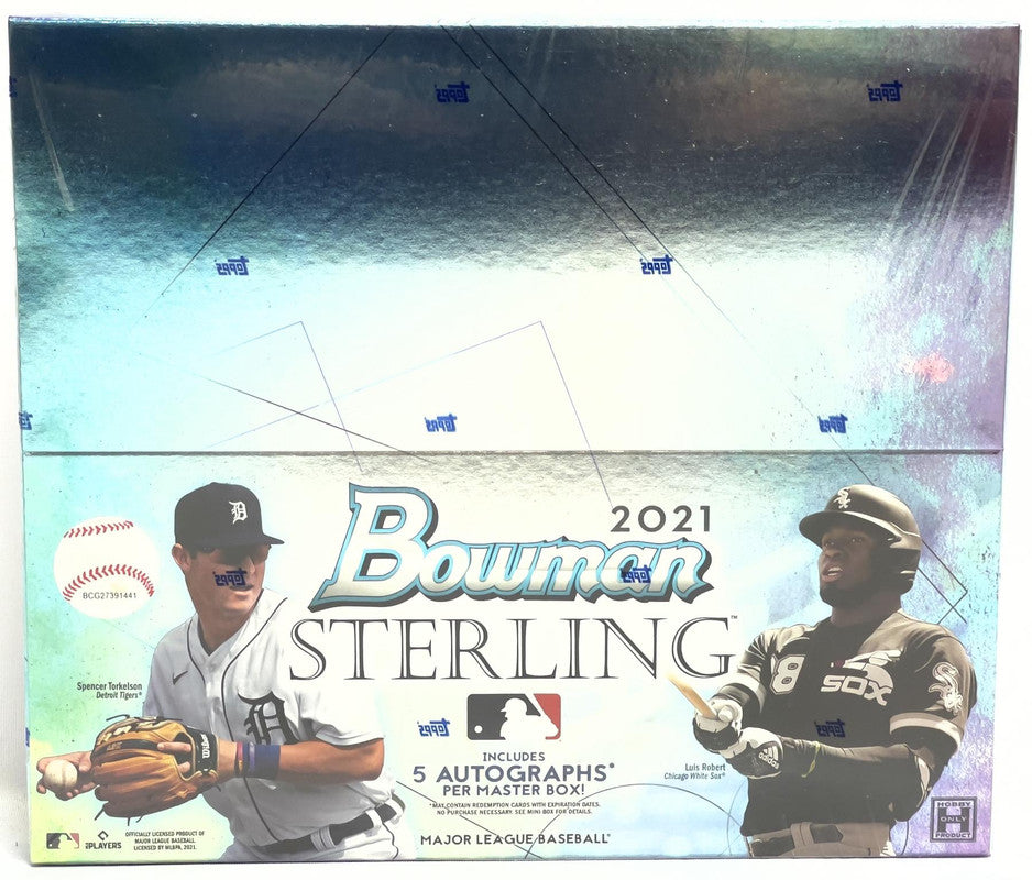 2021 Bowman Sterling Baseball Hobby Box