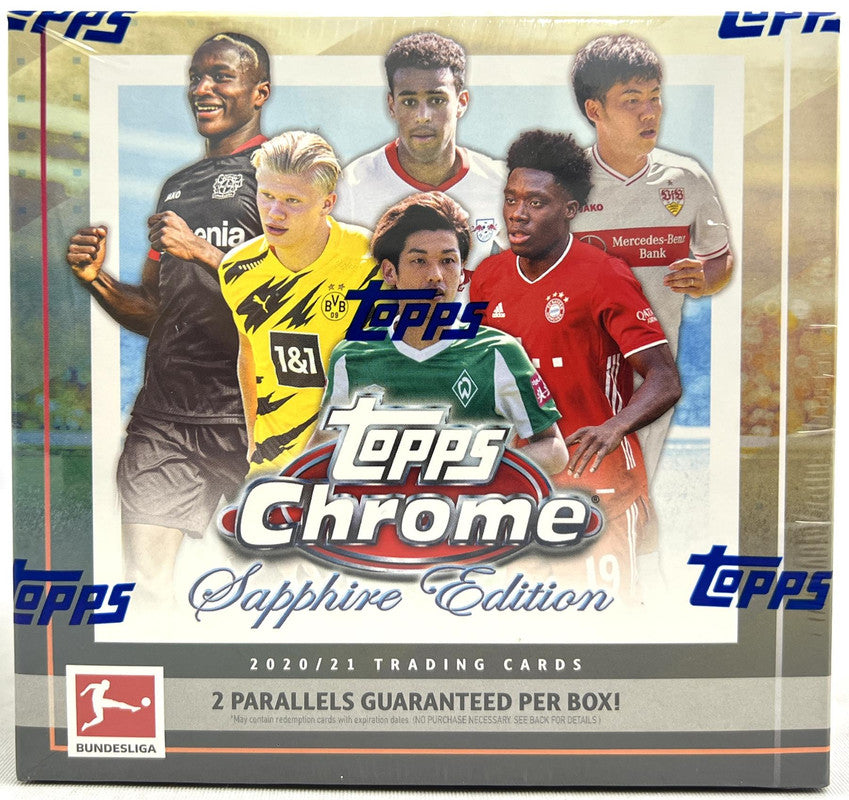 2020/21 Topps Chrome Bundesliga Sapphire Edition Soccer Hobby Box