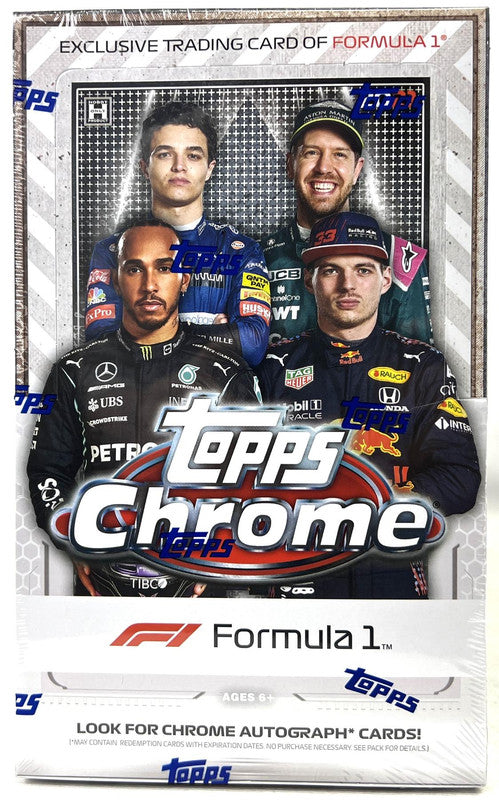 2021 Topps Formula 1 Chrome Racing Hobby Box