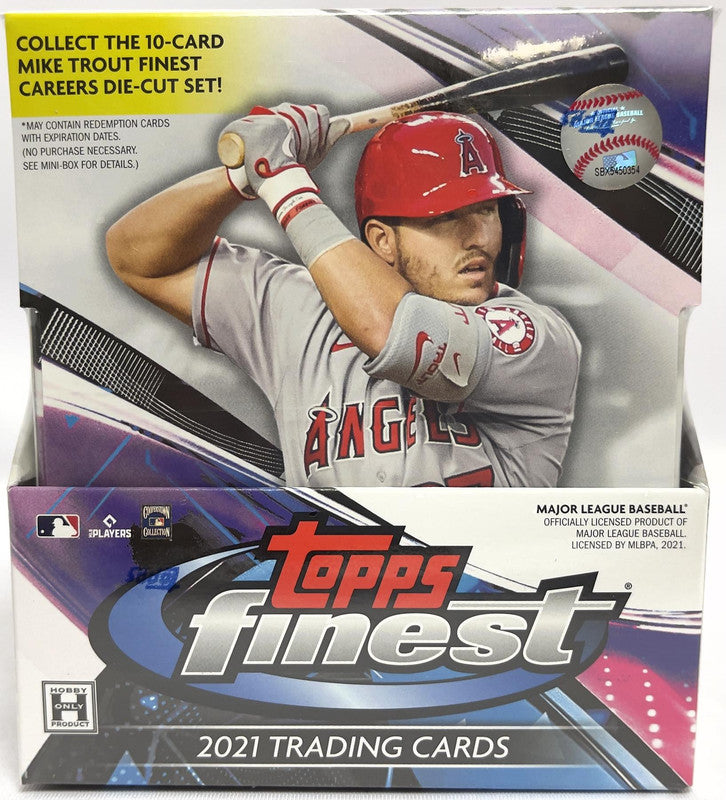 2021 Topps Finest Baseball Hobby Box