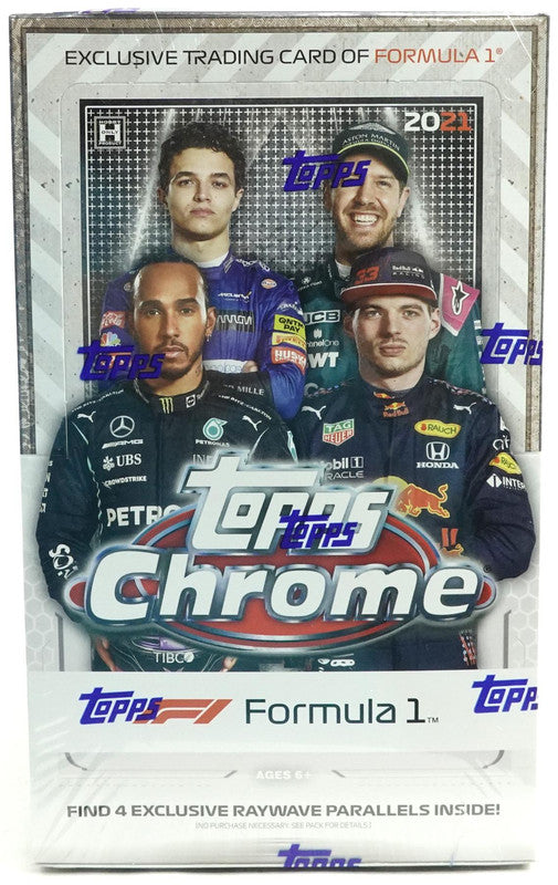 2021 Topps Formula 1 Chrome Racing Hobby Lite Box