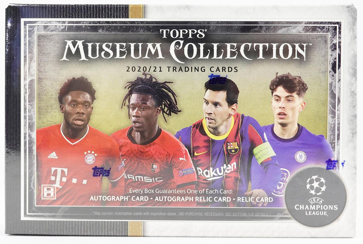 2020/21 Topps UEFA Champions League Museum Collection Soccer Hobby Box