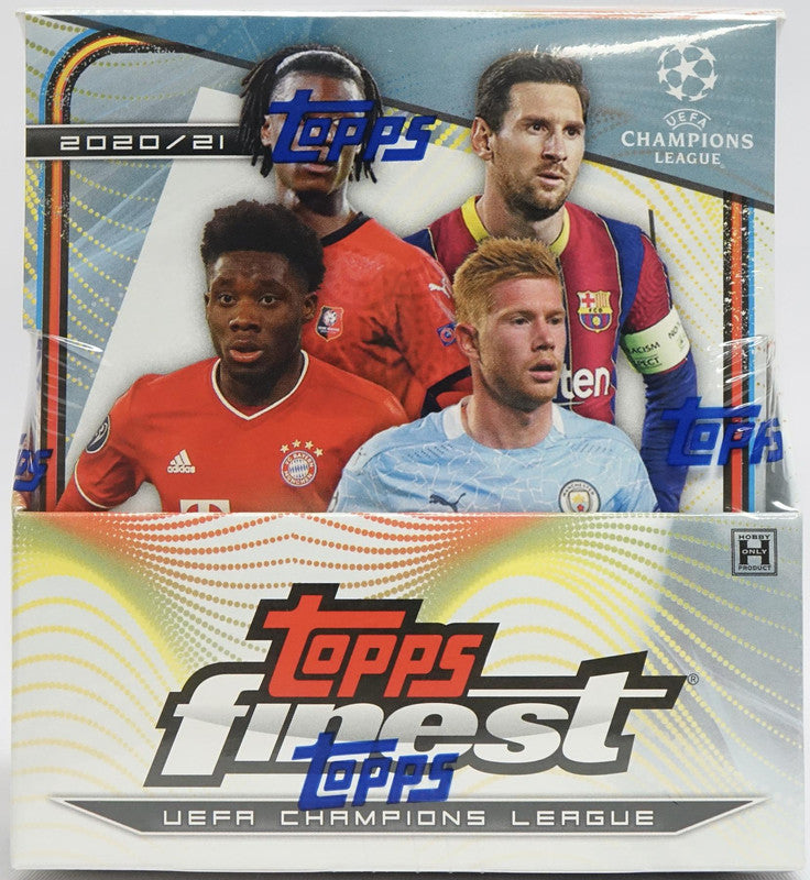 2020/21 Topps Finest UEFA Champions League Soccer Hobby Box