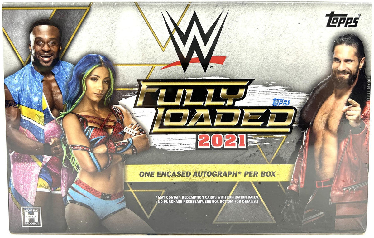 2021 Topps WWE Fully Loaded Wrestling Hobby Box