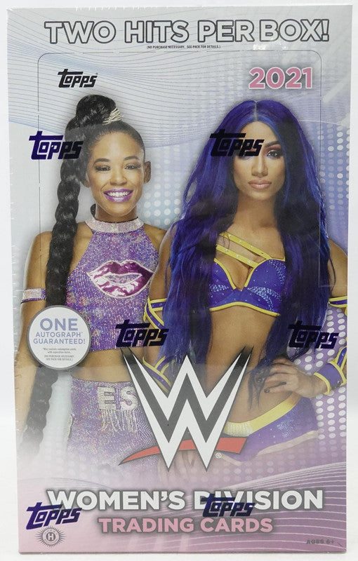 2021 Topps WWE Women&amp;#x27;s Division Wrestling Hobby Box