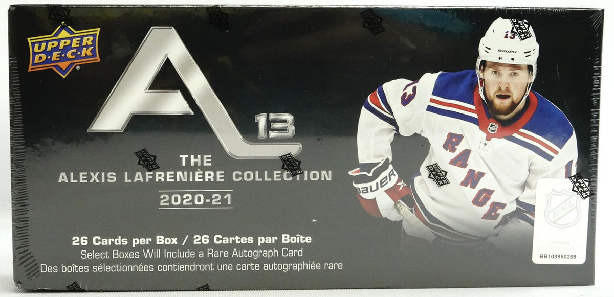 2020/21 Upper Deck Alexis LaFreniere Hockey Hobby Box