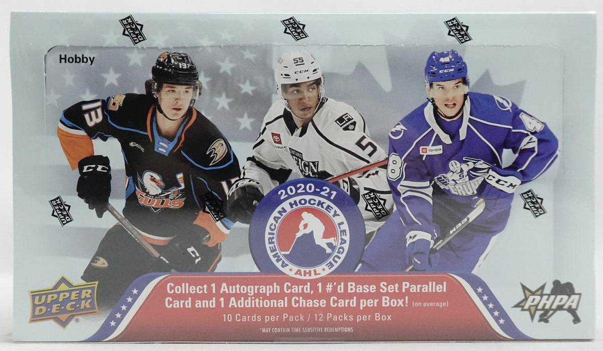 2020/21 Upper Deck AHL Hockey Hobby Box