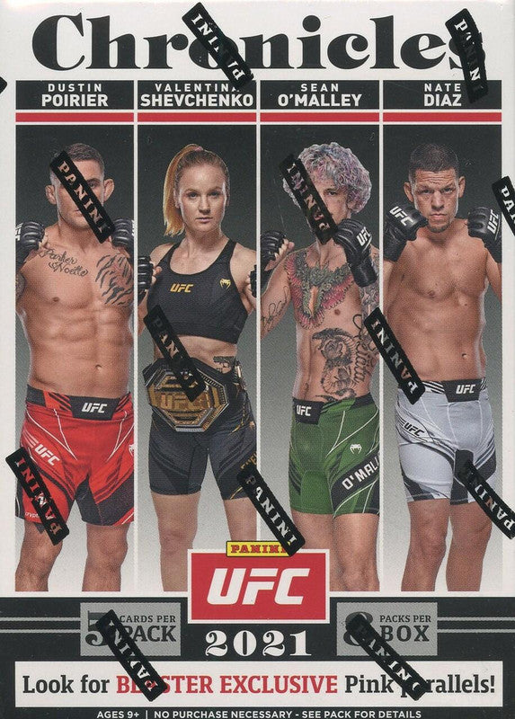 2021 Panini Chronicles UFC Blaster Box (Pink Parallels!)