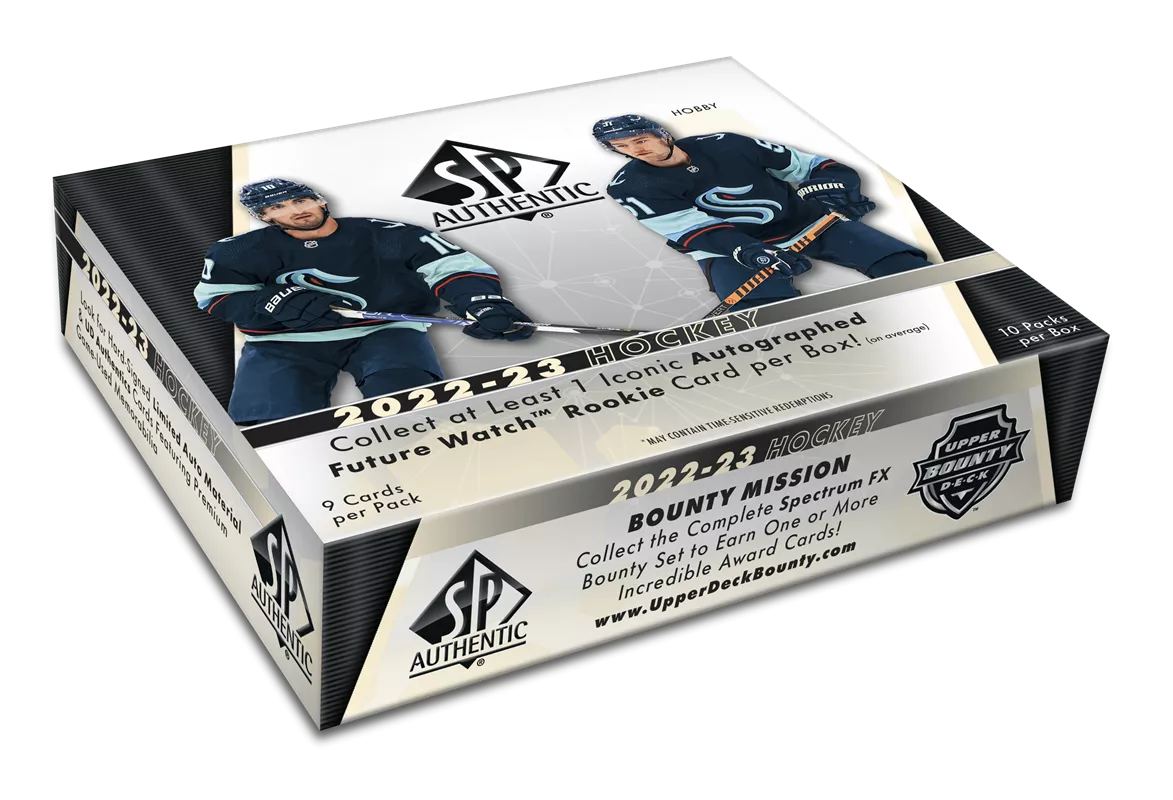 2022/23 Upper Deck SP Authentic Hockey Hobby Box