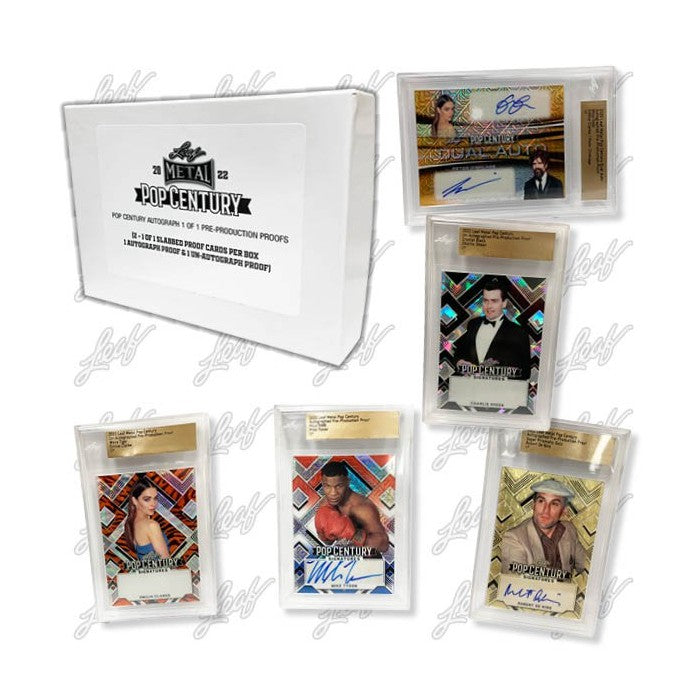 2022 Leaf Metal Pop Century 1/1 Pre-Production Proof Hobby Box