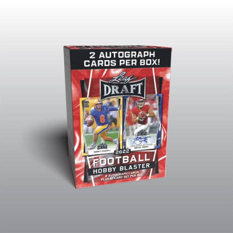 2022 Leaf Draft Football Hobby Blaster Box