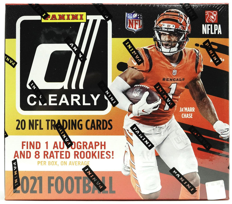 2021 Panini Clearly Donruss Football Hobby Box