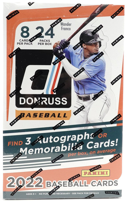 2022 Panini Donruss Baseball Hobby Box