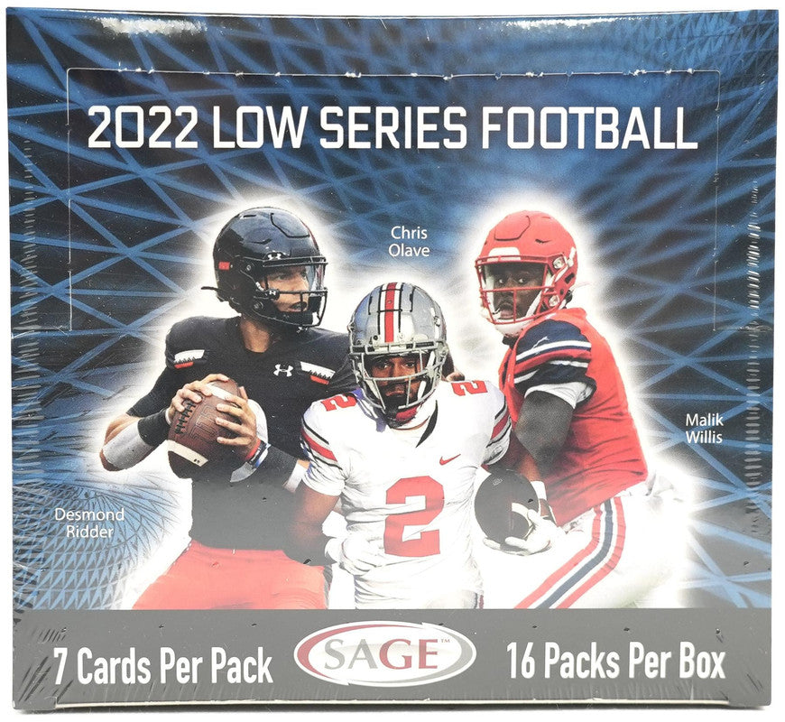 2022 Sage Low Series Football Hobby Box