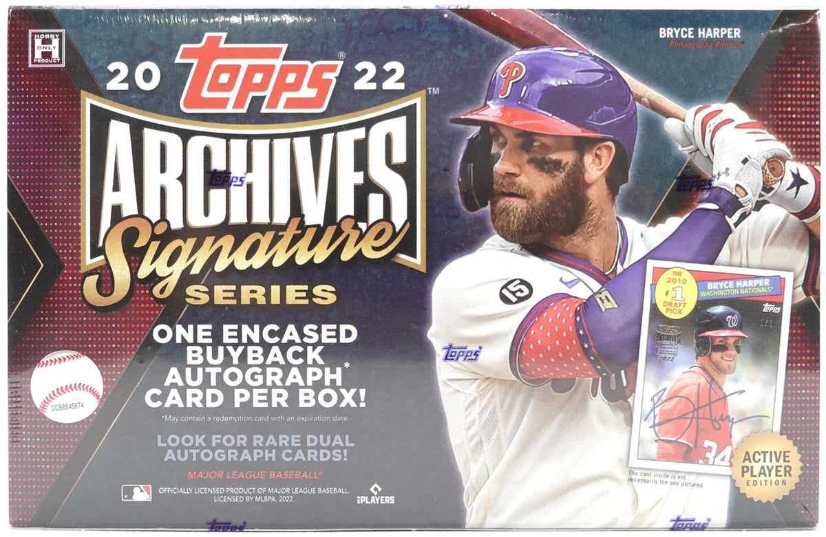 2022 Topps Archives Signature Series Baseball Hobby Box