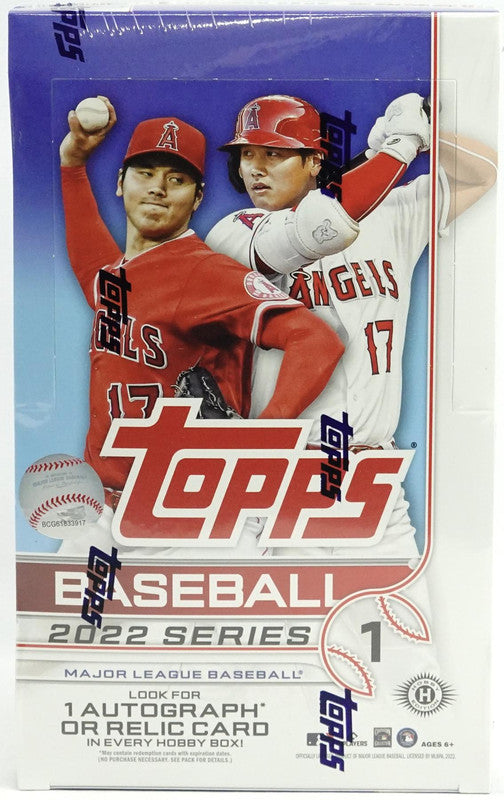 2022 Topps Series 1 Baseball Hobby Box