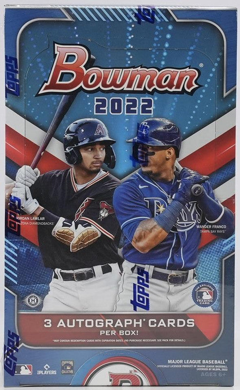 2022 Bowman Baseball Hobby Jumbo Box