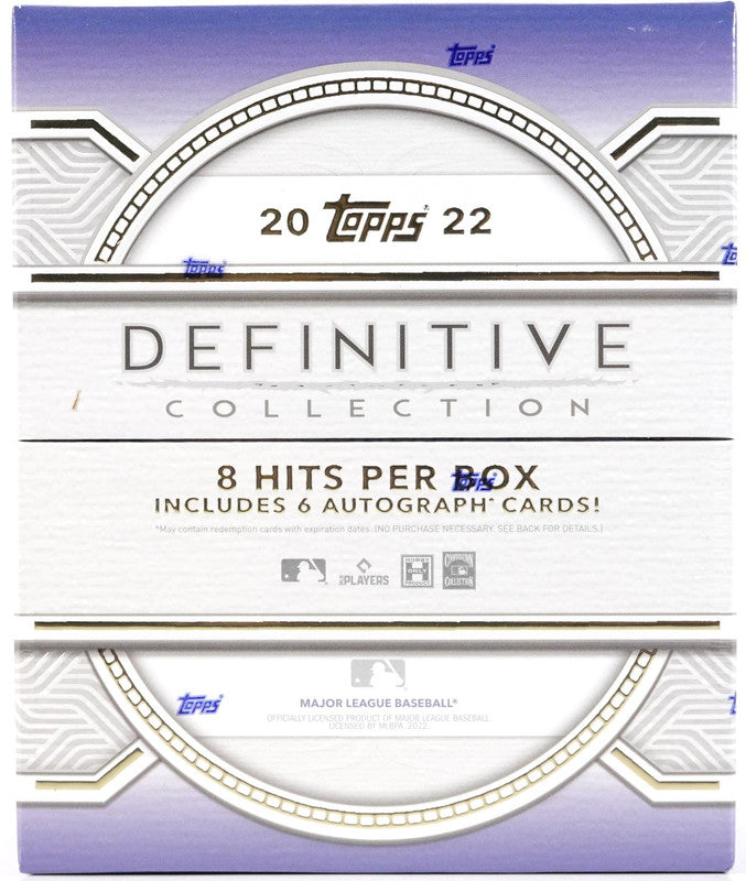 2022 Topps Definitive Baseball Hobby Box