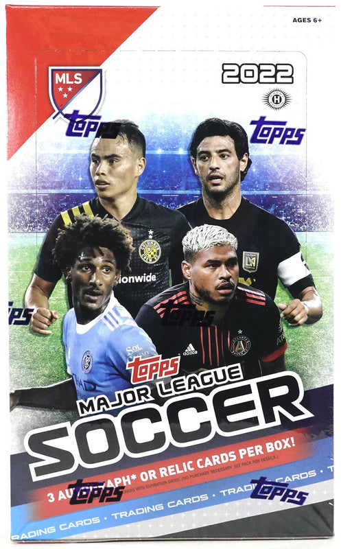 2022 Topps MLS Major League Soccer Hobby Box