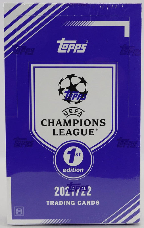 2021/22 Topps UEFA Champions League Collection Soccer 1st Edition Hobby Box