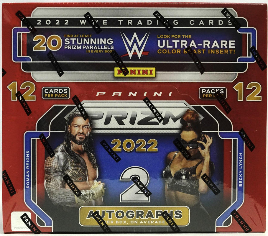 2022 Panini Prizm WWE Wrestling Hobby Box