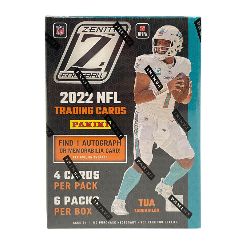 2022 Panini Zenith Football 6-Pack Blaster Box