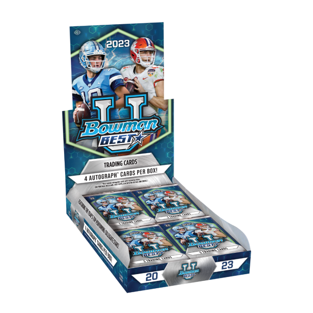 2023 Bowman University Best Football Hobby Box