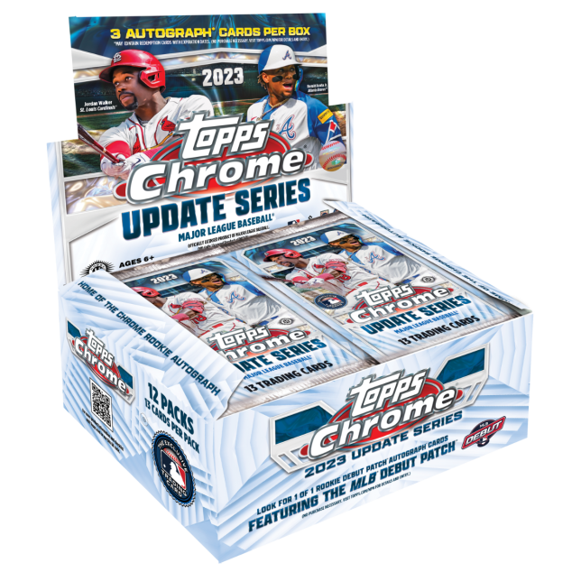 2023 Topps Chrome Update Series Baseball Hobby Jumbo Box